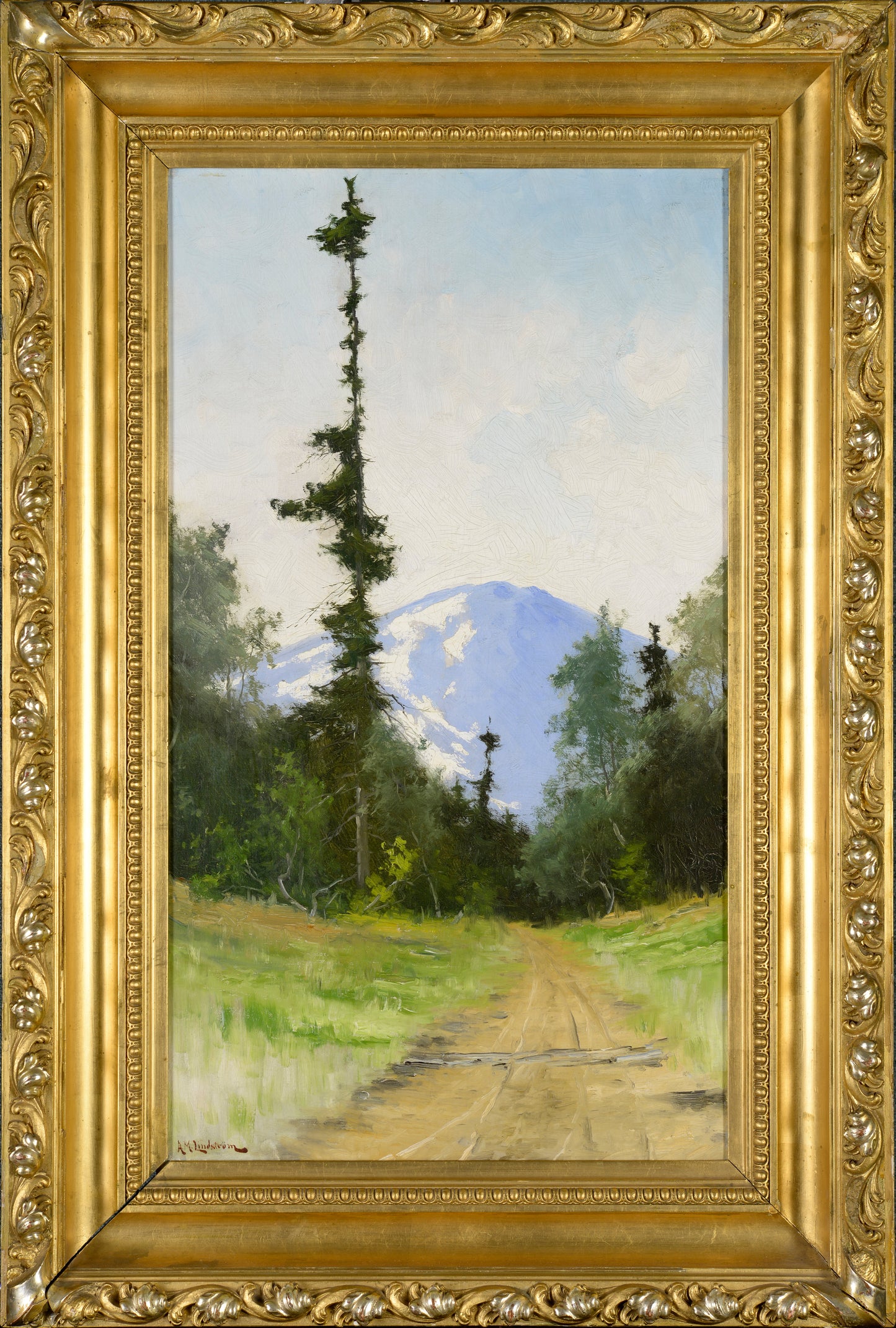 Alpine Landscape | Arvid Mauritze Lindstorm