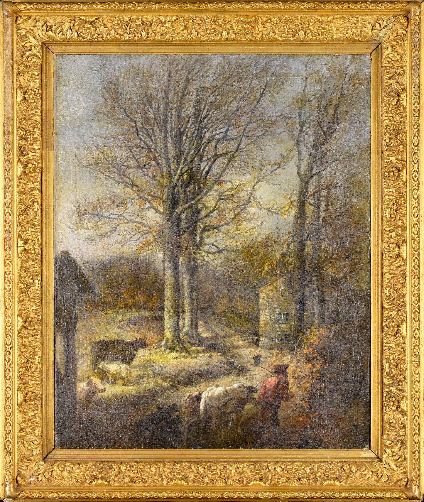 Farm Scene | 19 Century