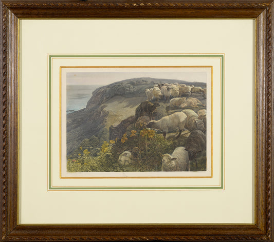Sheep Painting | William Holman Hunt