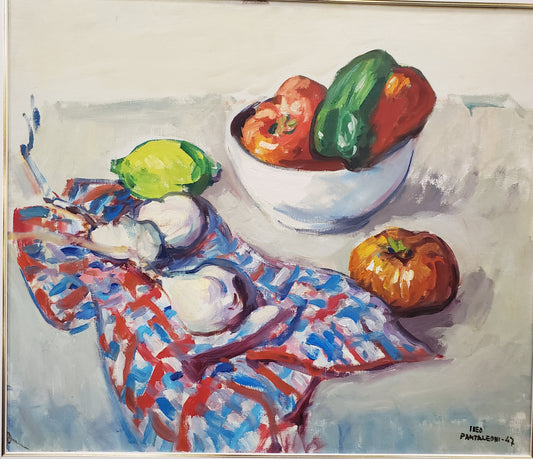 Still life with peppers