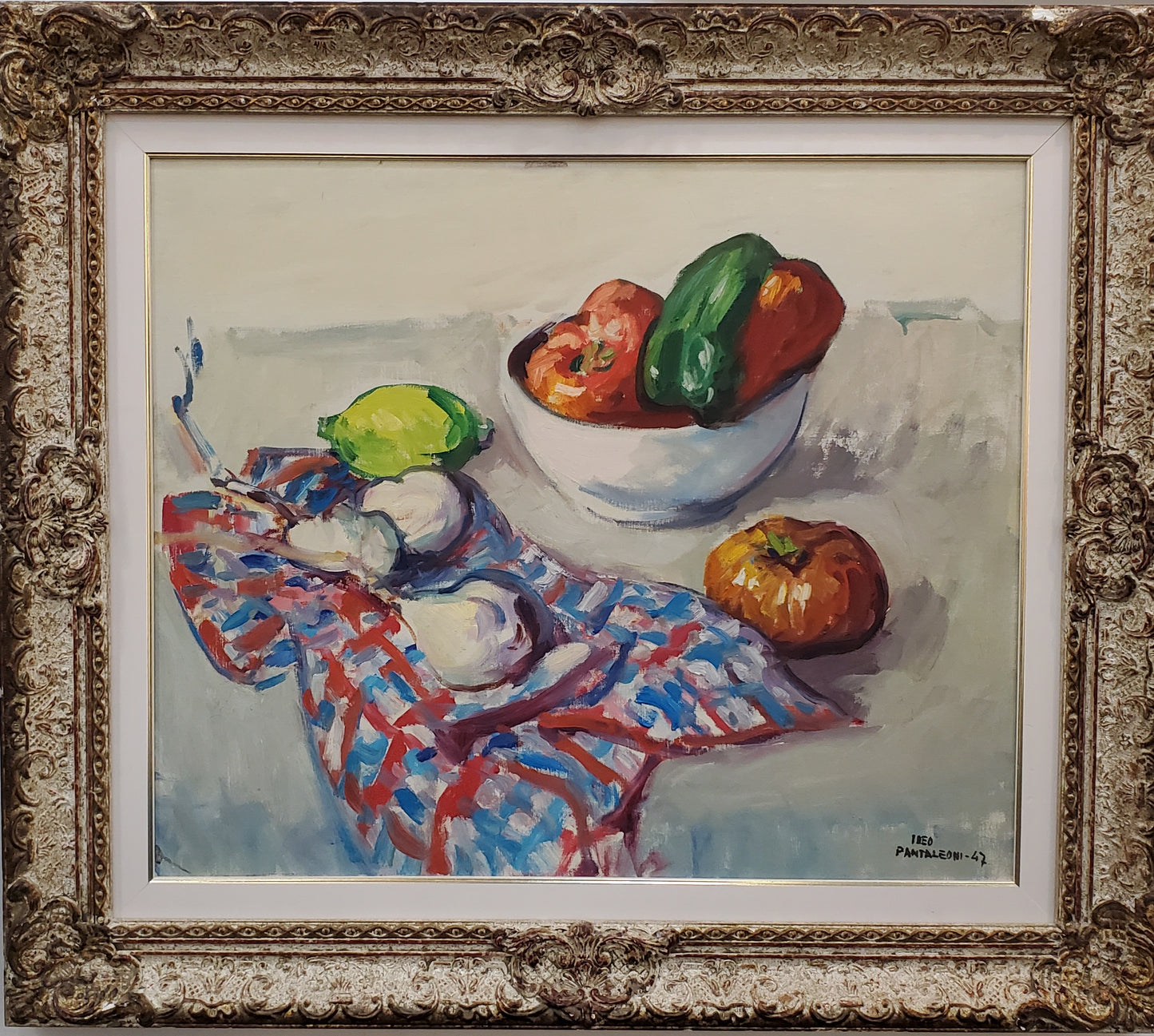 Still life with peppers