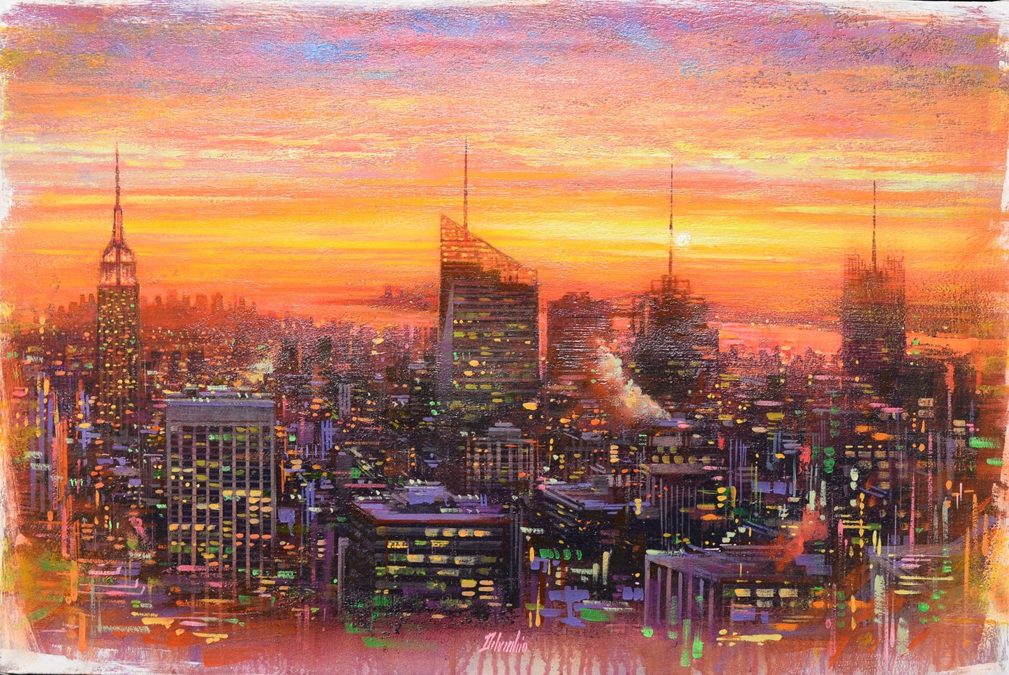 Tramonto (Sunset) a New York