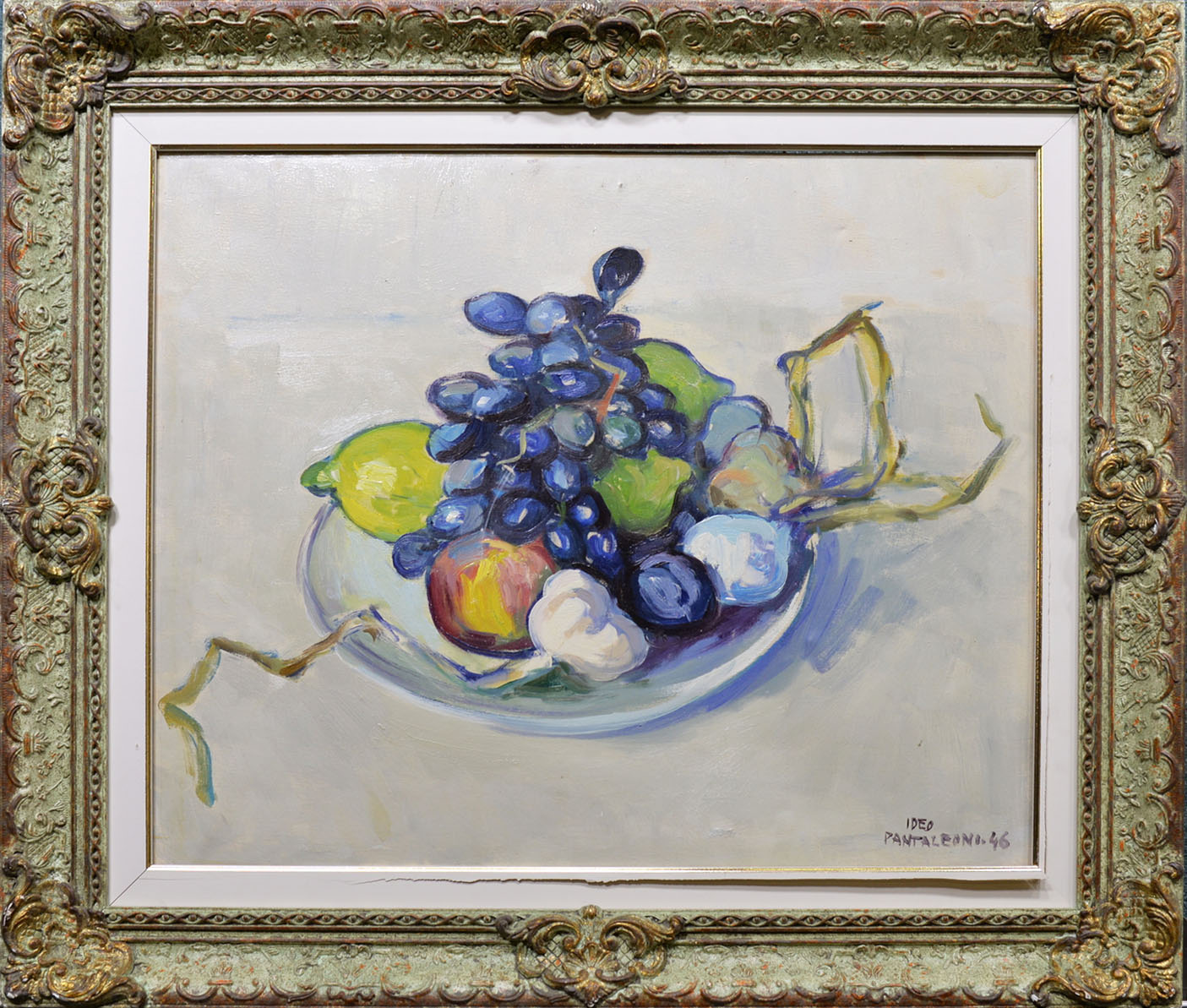 Still Life with Plums
