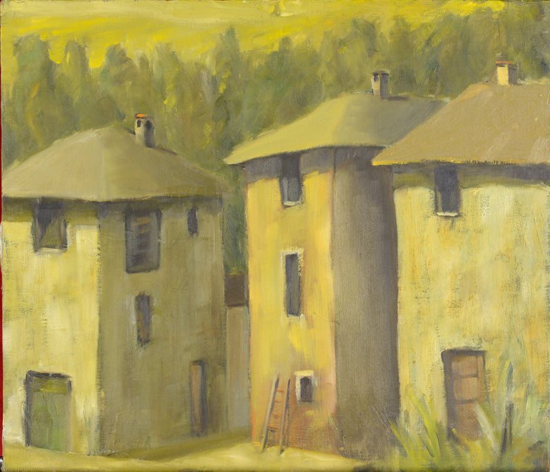 Buildings Painting | Camillo Cocchetti