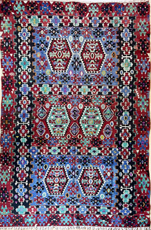 Antique Anatolia Turkish Kilim