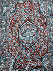 Hekere silk extra fine rug