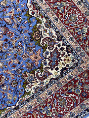 Isfahan Kork silk t/f signed Ebrahim pour