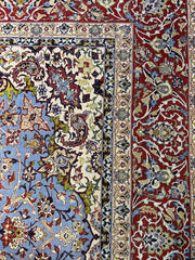 Isfahan Kork silk t/f signed Ebrahim pour