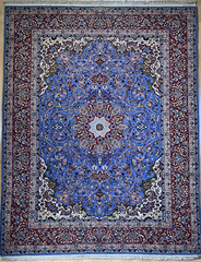Isfahan Kork silk t/f signed Ebrahim pour