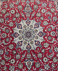 Isfahan Kork silk t/franges